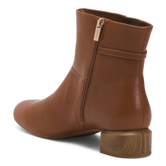 LIVERPOOL LA Leather Patton Heel Booties - Picture 2 of 2